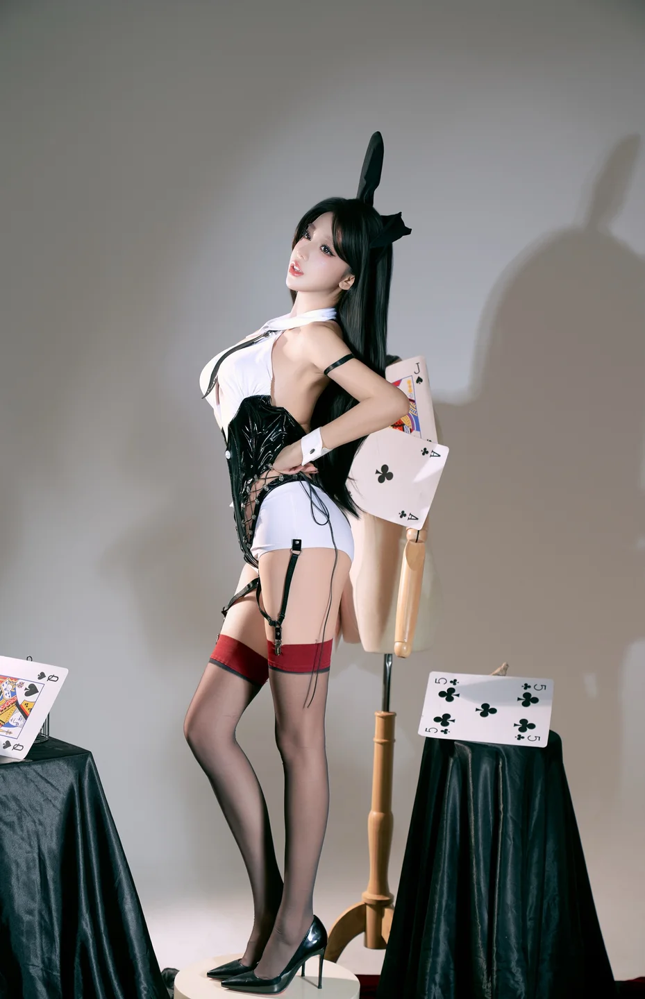 过期米线线喵 - No.166 兔女郎 [49P-130MB](1) tg@simisebaisi 【丝足阁】006.webp